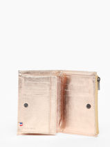 Portefeuille Etincelle Iris�e Cuir Etrier Rose etincelle irisee EETI619-vue-porte