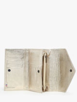 Portefeuille Etincelle Iris�e Cuir Etrier Or etincelle irisee EETI469-vue-porte