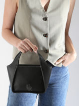 Sac Bandouli�re S Foudre Cuir Etrier Noir foudre EFOD107S-vue-porte