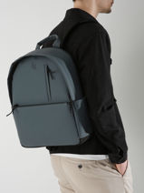 Sac � Dos Business Impulsion 2 Compartiments + Pc 15" Etrier Bleu impulsion EIMP8282-vue-porte