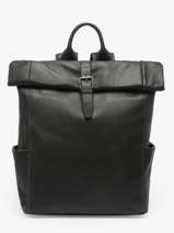 Sac � Dos Spider 2 Compartiments Cuir Etrier Noir spider ESPI8102