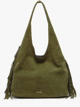 Sac Port� �paule L Country Cuir Etrier Vert country ECOU154L