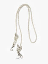 Bandouli�re Amovible Strass Etrier Argent accessoires EACC413L