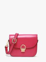 Sac Bandouli�re M Altair Cuir Etrier Rose altair EALA081M