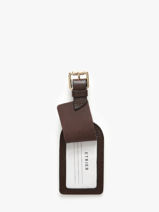 Luggage Tag Tradition Cuir Etrier Brown tradition ETRA901M-vue-porte