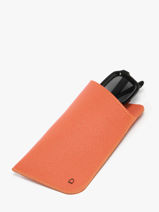 �tui Lunette Cuir Etrier Orange madras EMAD5017-vue-porte