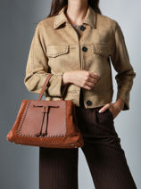 Sac Bandouli�re Brumby Etrier Marron brumby EBRU148M-vue-porte
