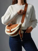 Sac Bandouli�re Alpin Cuir Etrier Marron alpin EALP050S-vue-porte