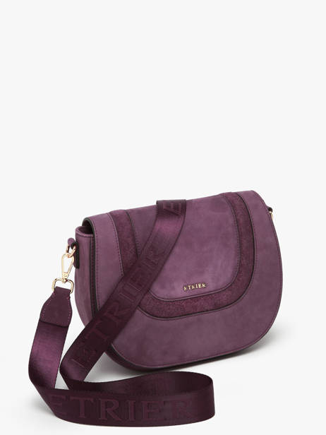 Crossbody Bag M Lasso Leather Etrier Violet lasso ELAS152M other view 2