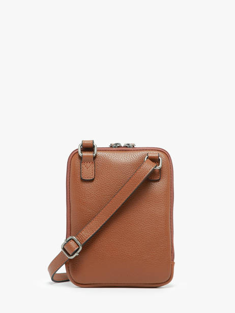Leather Flandres Crossbody Bag Etrier Brown flandres EFLA728S other view 4